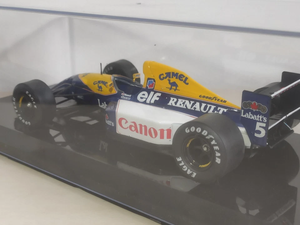 Williams FW14B 1992 Nigel Mansell Formula 1 Modellino Die-cast Altaya 1/24 - Immagine 4 di 4