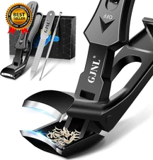 Toenail Clippers for Seniors Thick Toenails Upgrade Angled Nail Clipper Seniors