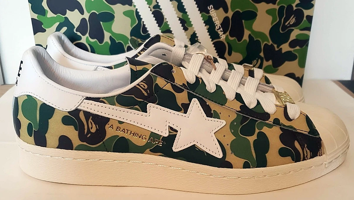 adidas BAPE x Superstar 80s ABC Camo for Sale | Authenticity