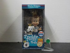 G117 Funko Wacky Wobbler Bobble-Head - Freddy Funko W/ Proto- Fun On The Run