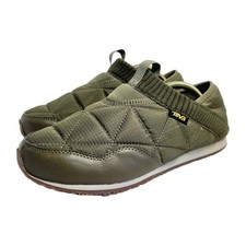Teva ReEmber Camp Moc Unisex 8M 10W Comfort Quilted Slip-on Shoes Army Green