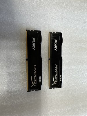 HyperX Fury 16GB (2 X 8GB) DIMM DDR4-2400 MHz Memory (HX424C15FB/8)