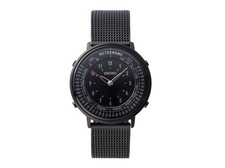 SEIKO Metronome Wrist Watch SMW009A Black Stainless Mesh Band