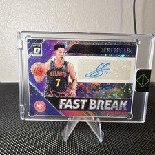 2018-19 Panini Optic Fast Break Signatures Jeremy Lin Auto FB-JLN Hawks NBA