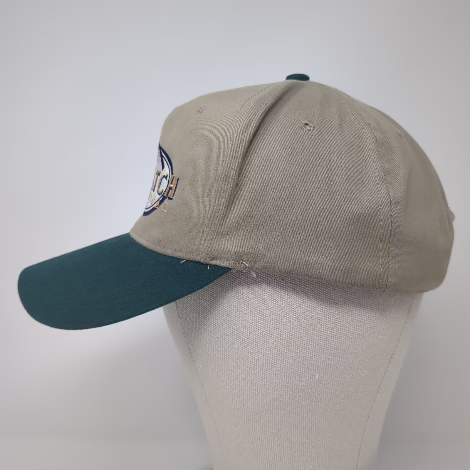 Wasatch Electrical Mountain Logo Baseball Cap Bei… - image 3