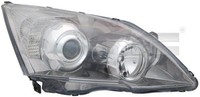 TYC Hauptscheinwerfer 20-11452-16-2 FüR Honda