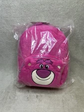 Lotso Huggin Bear Strawberry Bear Plush Mini Backpack Toy Story 11” - Sealed