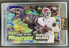 2024 Wild Card Dino Might PreHistoric Jalen Milroe Rookie RC #3/5