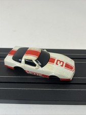 Tyco  83 Red/White Corvette No.3 HO Slot Car Body