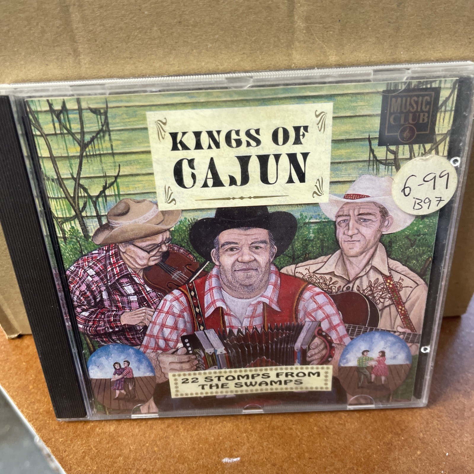 Various Artists - Kings of Cajun, Vol. 1 (22 Stomps from the Swamps, 2002) CD 28