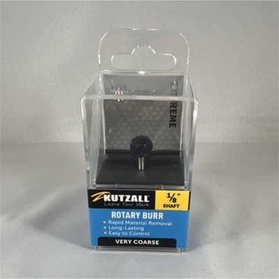 Kutzall Sphere Very Coarse Rotary Burr 3/8'' Diameter 1/8'' Shaft, Rapid Removal