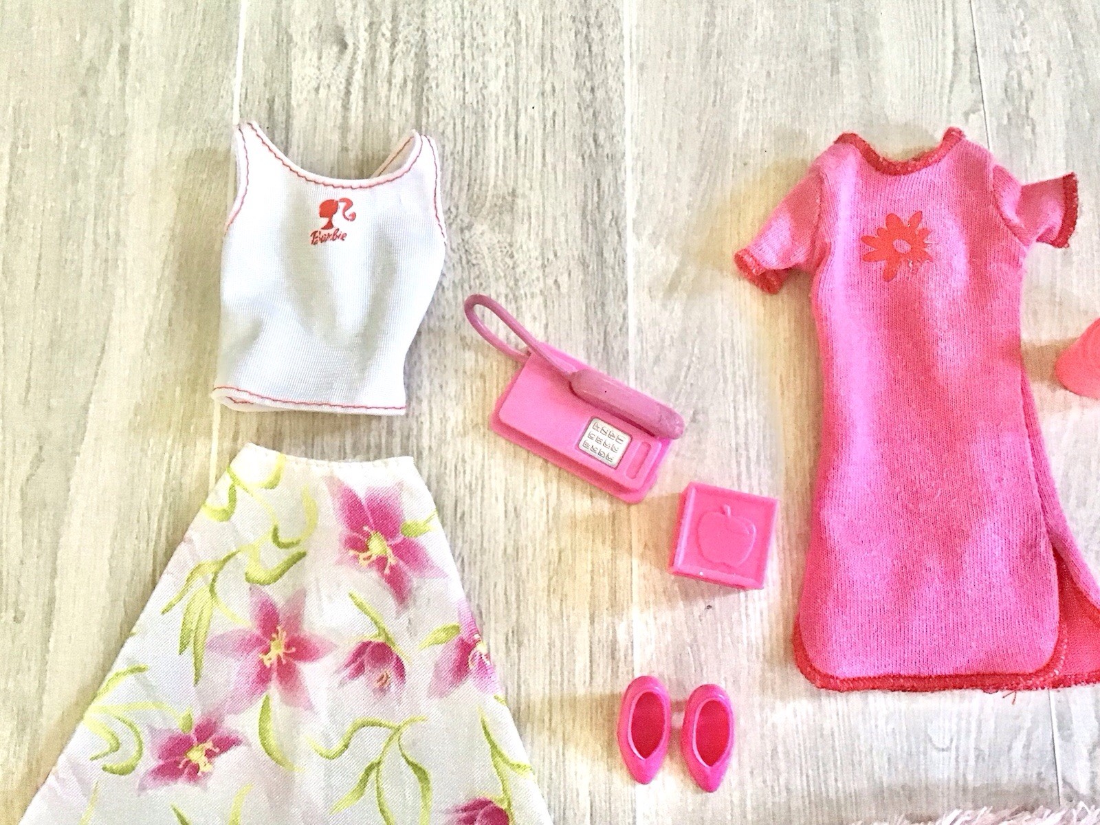 Barbie Doll Clothes & Accessories Lot Assorted 2000s Vintage