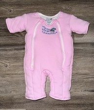 Baby Merlin  s Magic Sleep Suit Size Small 3-6 Months 12-18lbs Pink Sleepsack