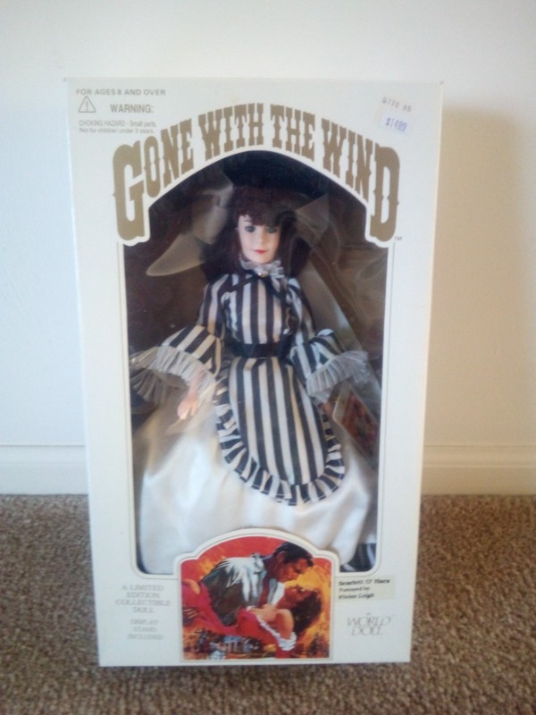 Gone With The Wind Scarlett O'Hara 71163 World Dolls 1989 In Box