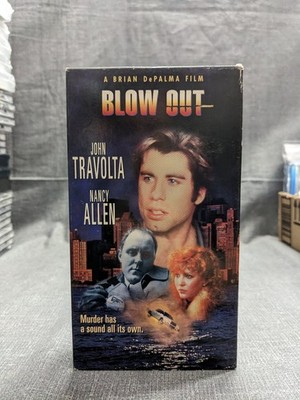 Blow Out VHS 1985 Thriller John Travolta Nancy Allen Goodtimes Home Video