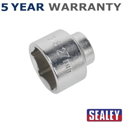 Sealey Low Profile Ölfilter Nuss 3/8'' Vierkantantrieb 27mm SX112