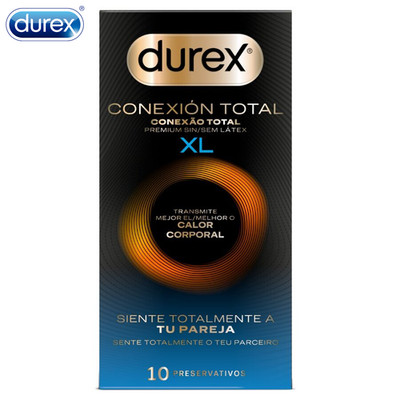 Durex Total Connection XL 10 Piece - Natural and Refined Feeling