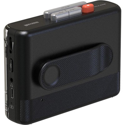新品　maxell MXCP-P100 ブラック MXCP-P100BK MXCP-P100Bluetooth対応ポータブルカセットプレーヤー｜カセット