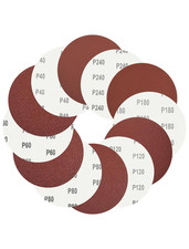 125Mm Hook & Loop Sanding Discs 40/60/80/120/180/240 Grit Sandpaper, 60Pcs 5 Inc 0.20 per gallon