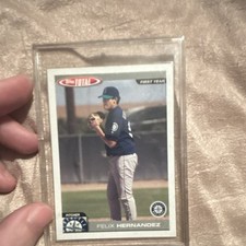 Topps 2004 Total First Year Felix Hernandez #842 Seattle Mariners MLB Card