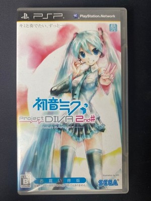 Hatsune Miku Project Diva 2nd Playstation Portable PSP gebraucht Japanisch