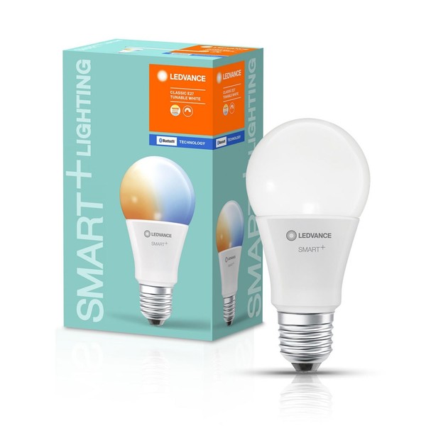 Ledvance Led Smart+ Birne 8,5W = 60W E27 Matt Cct 2700K-6500K Dimmbar Bluetooth-image