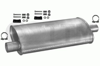 Silencieux Intermédiaire Pour Ford Focus 1.6 99ch 1998-2004 - Neuf - Garantie 2 Ans