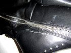 Fashion Nova Studded Black Faux Leather Stiletto Knee Boots Size 10 — photo 8