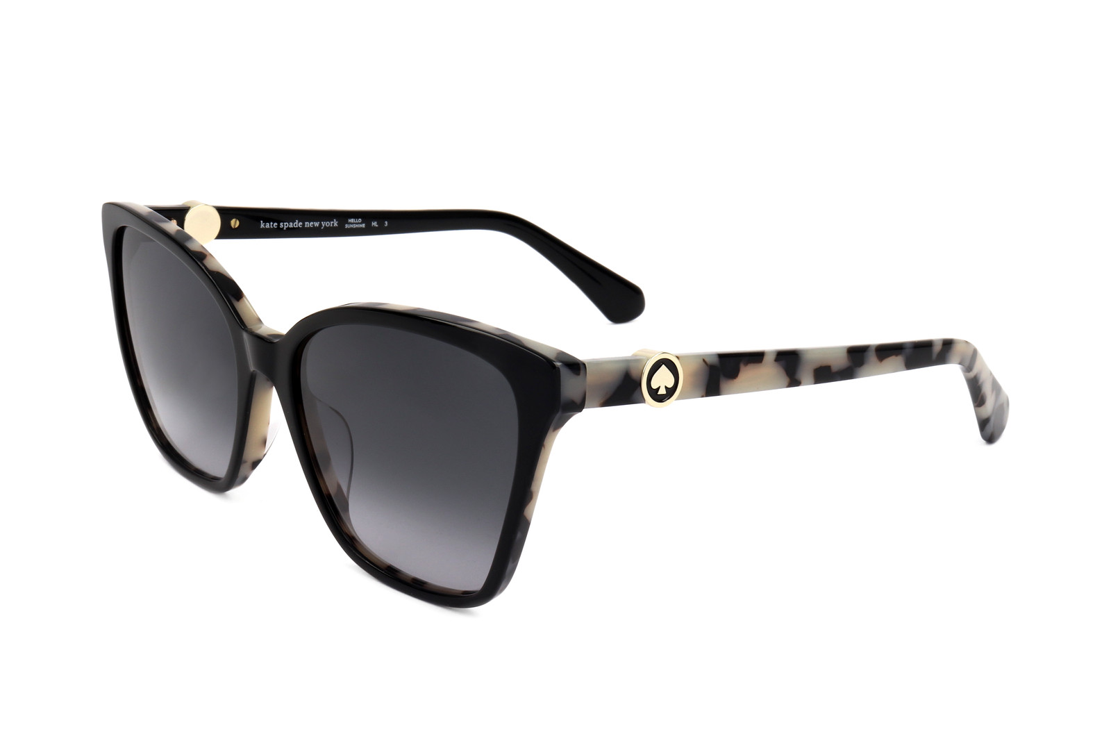 Kate Spade Womens 56mm Black Sunglasses AMIYAH-G-S-807-56 9790₽