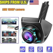 170° AHD Car Rear View Reverse Backup Parking Camera Waterproof Night Vision HD