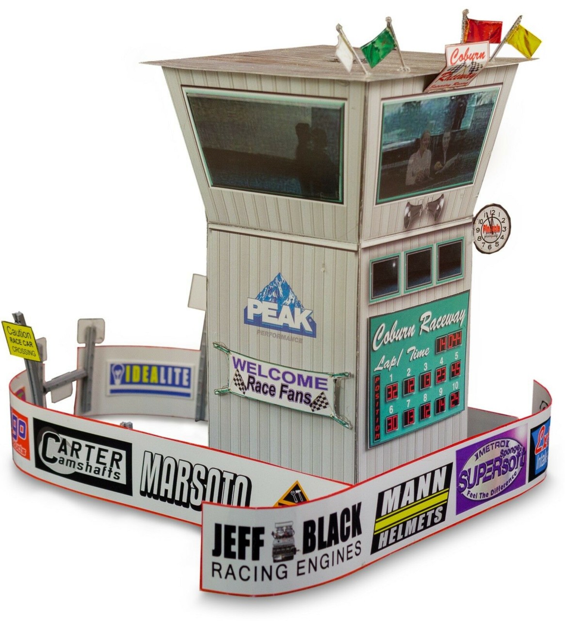 Innovative Hobby ''Race Control Tower'' 1/48 Carrera GO Slot Car Building Kit