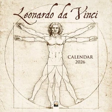 Leonardo Da Vinci Wall Calendar 2026 (art Calendar) New ed, Like New Used, Fr...