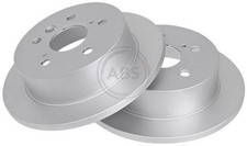 2x A.B.S. Coated Disque de frein Arrière pour TOYOTA Camry Berline (V3) 269mm