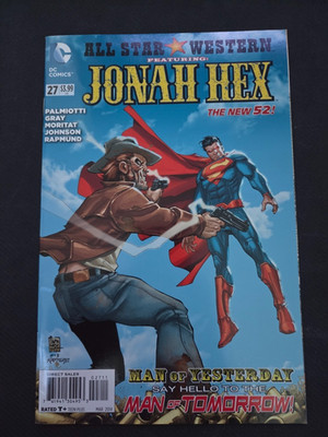 All Star Western #27 2014 DC New 52 Jonah Hex Justin Gray Jimmy Palmiotti Comic