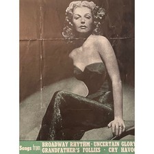 Vintage Apr 1944 Hit Parader Ann Sheridan Roy Rogers Errol Flynn War Letters SEE