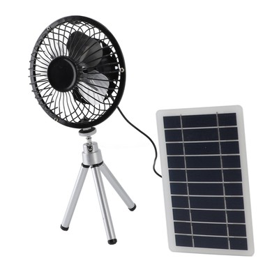 10W Solar Panel Abluftventilator Monokristallines Silizium Solar Powered Ven BK