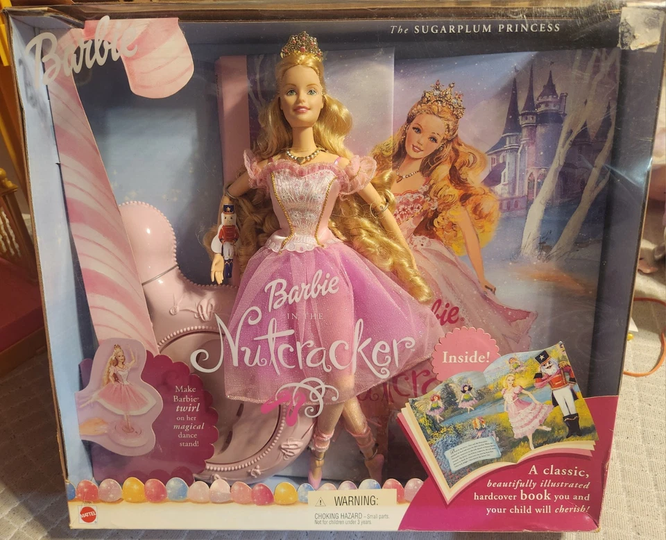 Mattel Barbie Doll, Barbie In The Nutcracker with Book!!! NIB - Image 2 of 4