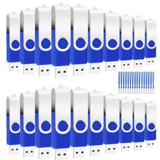 20PCS 4GB Bulk Flash Drives EASTBULL USB 2.0 Metal 4GB, 4GB-20pack