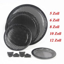 5/6/8/10/12" Zoll Lautsprecher Gitter Abdeckung Metallgitter Audio Dekor Kreis