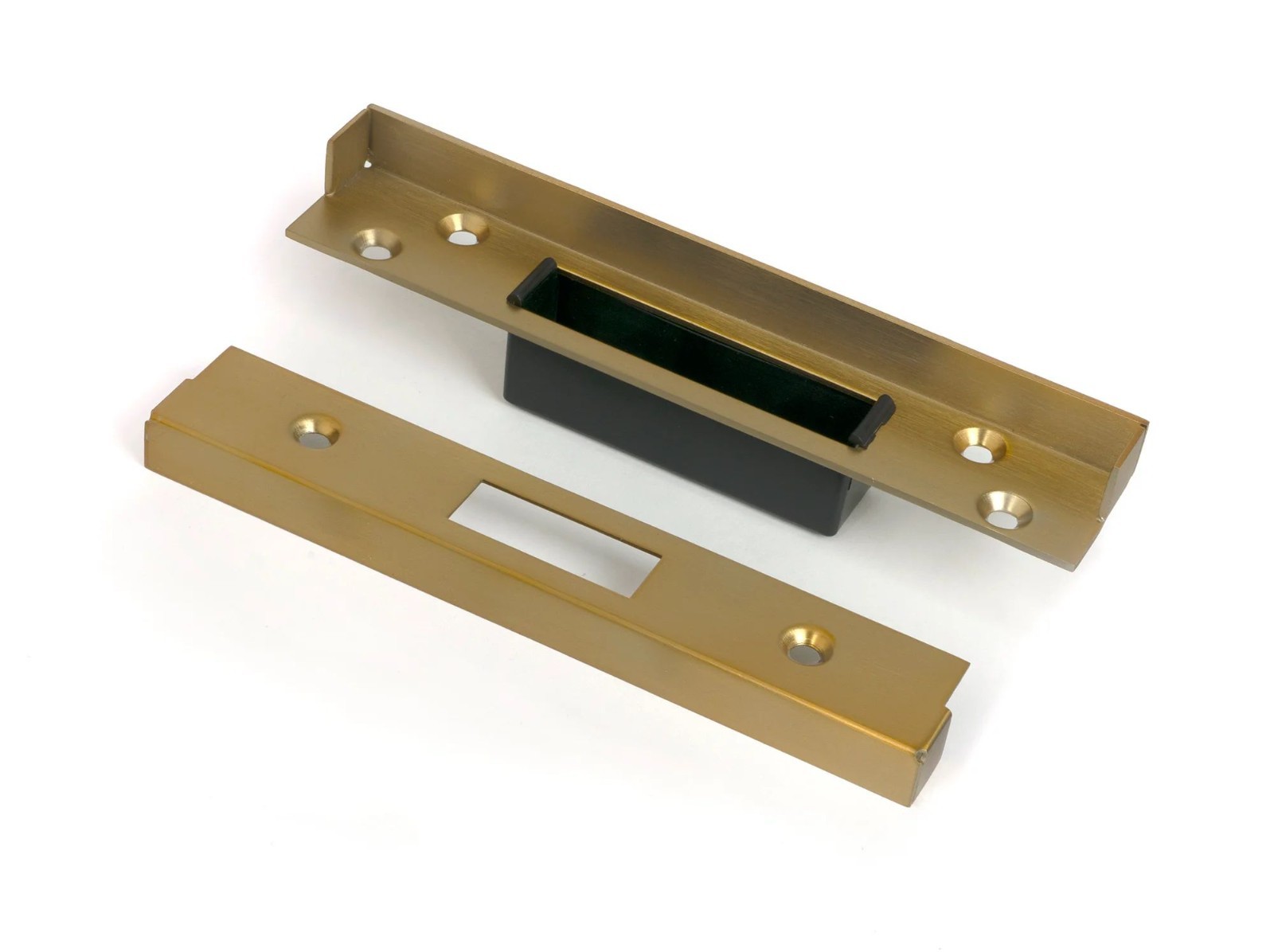 From The Anvil 52200 Satin Brass 0.5"" Rebate Kit for Dead Lock