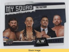 2022 Allure AEW My Squad Nick Comoroto QT Marshall Aaron Solo #MC-12 READ d9r