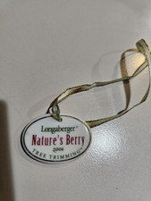 Longaberger Nature's Berry 2006 Tree Trimming Tie On