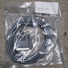 DIN 8 Pin Male to DB25 Male Cable 10 Feet long New Wrapped