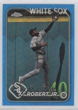 2024 Topps Chrome Logofractor Edition Blue Refractor /150 Luis Robert Jr 0vf5