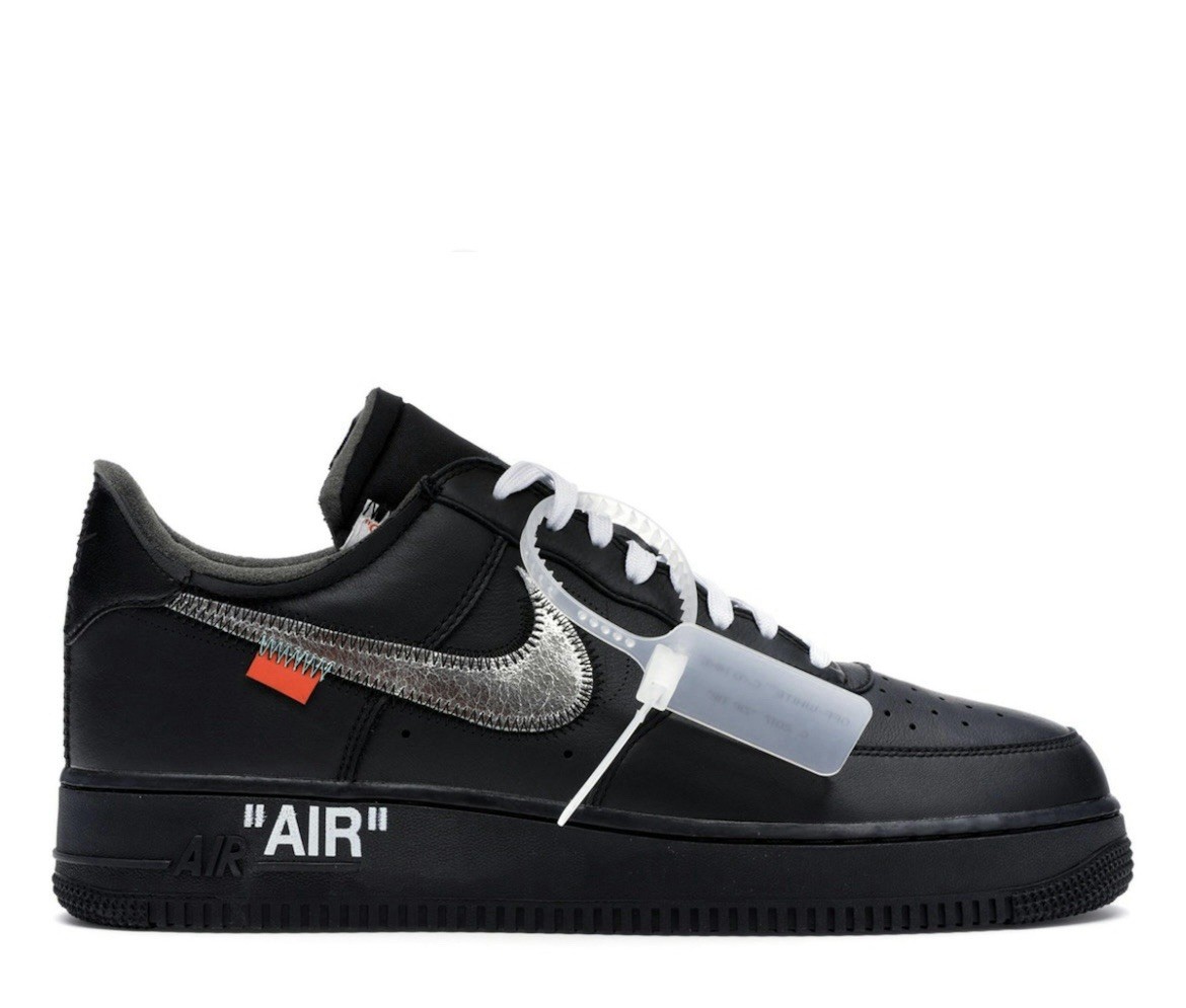 Nike Air Force 1 Low ’07 Off-White MoMA - Negro/Plata metálico