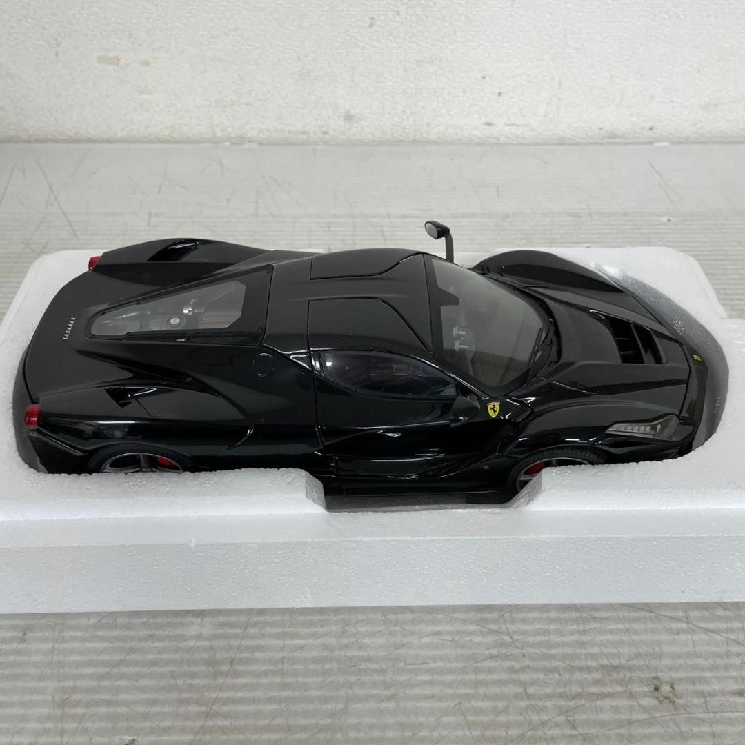 ホットウィール ラフェラーリ ブラック 1/18 ミニカー Y0956 【公式通販】