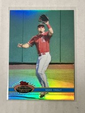 2021 Topps Stadium Club Chrome - 1991 Stadium Club Variation Mike Trout #200