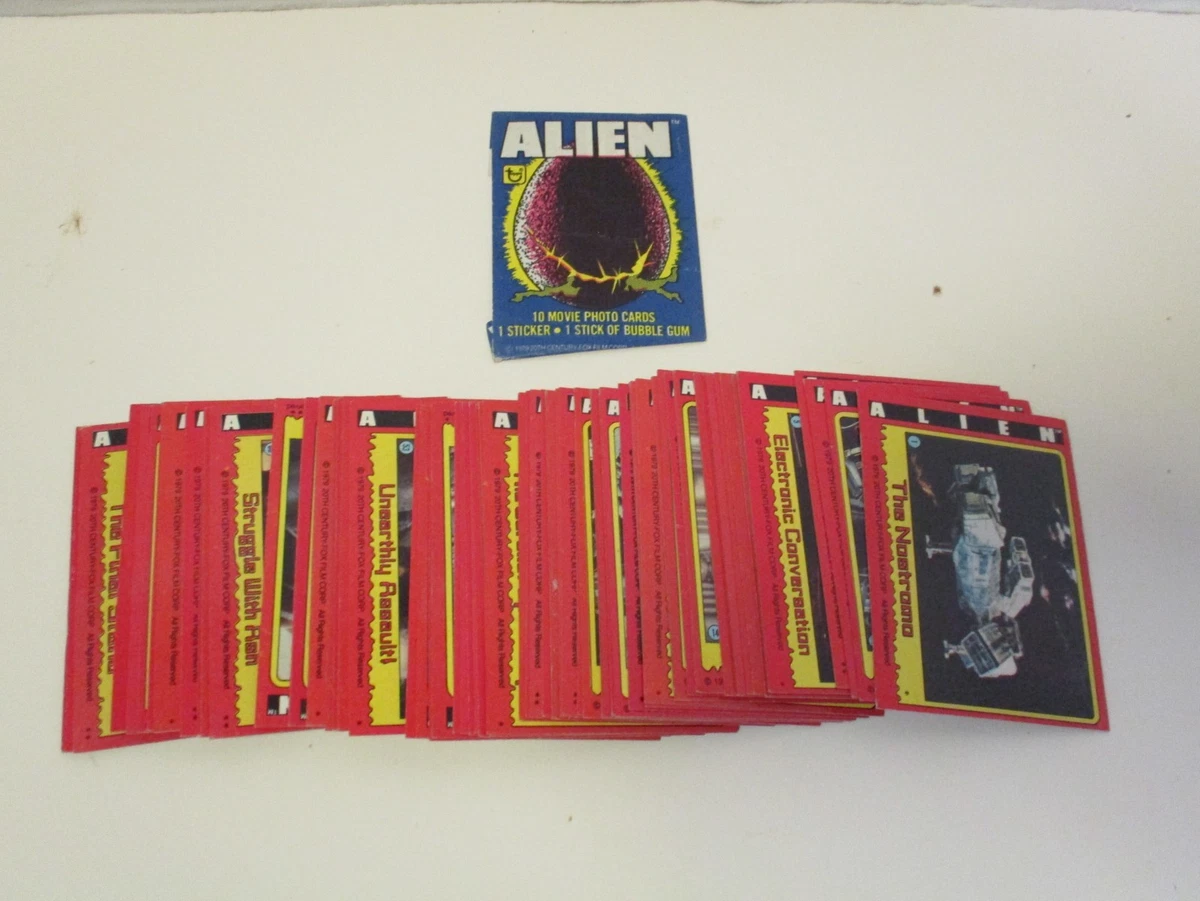 Topps Alien Trading Card Sets for sale | eBay