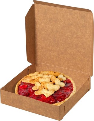 Kraft Pie Boxes 10x10x2.5 25 Pack