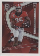 2020 Panini Chronicles Draft Picks Spectra Red Prizm Brian Herrien #21 03us